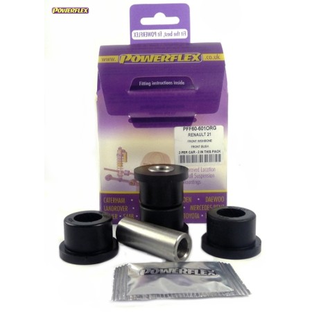 Posiz. n°1 - Qt. 2 - Powerflex per Renault 21 incl. Turbo (1986-1994)  - PFF60-601 ORG Boccola anteriore braccio oscillante ante