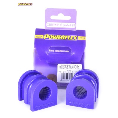 Posiz. n°3 - Qt. 2 - Powerflex per Renault Clio III Sport 197/200 (2005 - 2012)  - PFF60-803-20.5 Boccola barra stabilizzatrice 