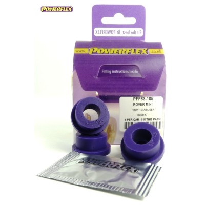 Posiz. n°3 - Qt. 1 - Powerflex per Rover Mini (1959 - 2000)  - PFF63-105 Boccola supporto motore - Superiore