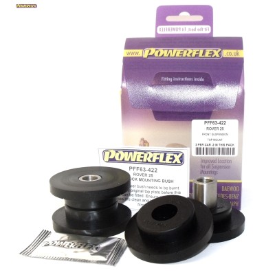 Posiz. n°22 - Qt. 2 - Powerflex per Rover 200 (1995-1999), 25 (1999-2005)  - PFF63-422 Boccola top mount ammortizzatore anterior