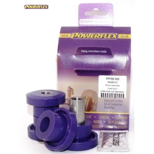 Posiz. n°1 - Qt. 2 - Powerflex per Saab 9-5 YS3E (1998-2010)   - PFF66-202 Boccola anteriore braccio oscillante anteriore