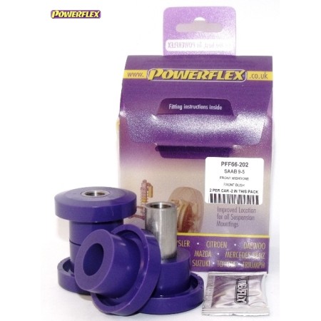 Posiz. n°1 - Qt. 2 - Powerflex per Saab 9-5 YS3E (1998-2010)   - PFF66-202 Boccola anteriore braccio oscillante anteriore
