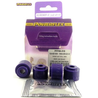 Posiz. n°5 - Qt. 2 - Powerflex per Saab 9-3 (1998-2002)  - PFF66-310 Boccola bielletta barra stabilizzatrice anteriore