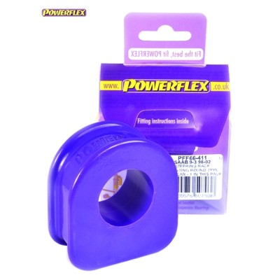 Posiz. n°6 - Qt. 1 - Powerflex per Saab 9-3 (1998-2002)  - PFF66-411 Boccola supporto scatola guida - tipo rotondo