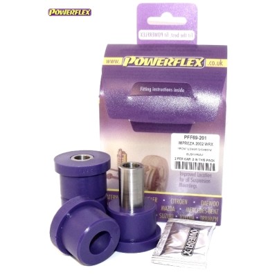 Posiz. n°1 - Qt. 2 - Powerflex per Subaru Forester SG (2002 - 2008)  - PFF69-201 Boccola anteriore braccio oscillante anteriore