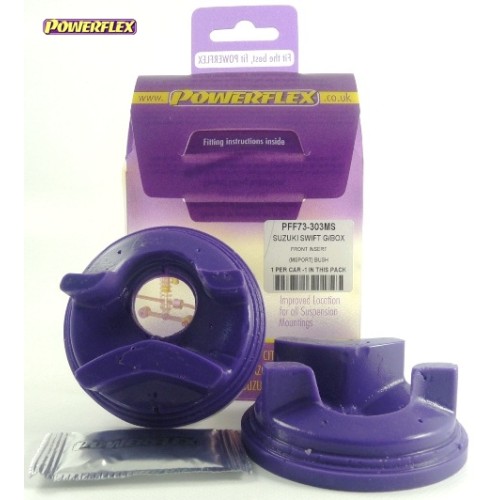 Posiz. n°3 - Qt. 1 - Powerflex per Suzuki Swift Sport (ZC31S) (2006 - 2010)  - PFF73-303MS Boccola inserto anteriore scatola cam