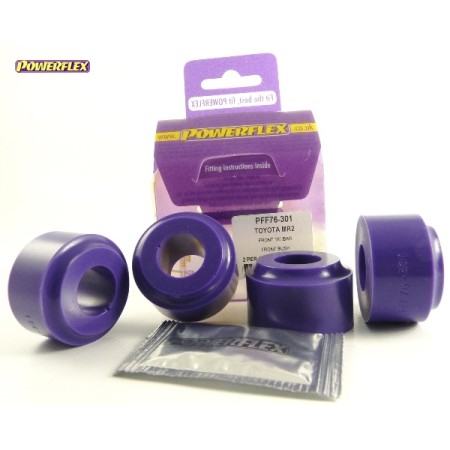 Posiz. n°1 - Qt. 2 - Powerflex per Toyota MR2 SW20 REV 1 (1989-1991)  - PFF76-301 Boccola anteriore tirante anteriore