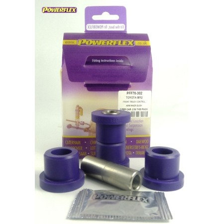 Posiz. n°2 - Qt. 2 - Powerflex per Toyota MR2 SW20 REV 2-5 (1991 - 1999)  - PFF76-302 Boccola interna braccio di controllo anter