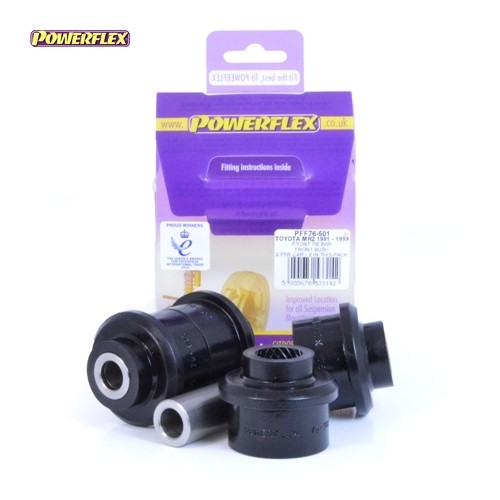 Posiz. n°1 - Qt. 2 - Powerflex per Toyota MR2 SW20 REV 2-5 (1991 - 1999)  - PFF76-501 Boccola anteriore tirante anteriore
