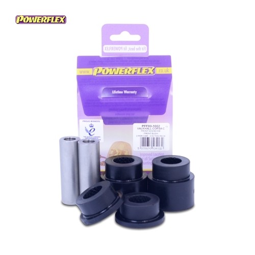 Posiz. n°2 - Qt. 2 - Powerflex per Opel Corsa C (2000-2006)  - PFF80-1002 Boccola anteriore braccio oscillante anteriore