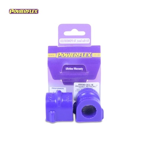 Posiz. n°3 - Qt. 2 - Powerflex per Opel Vectra B (1995 - 2002)  - PFF80-303-18 Boccola barra stabilizzatrice anteriore 18mm