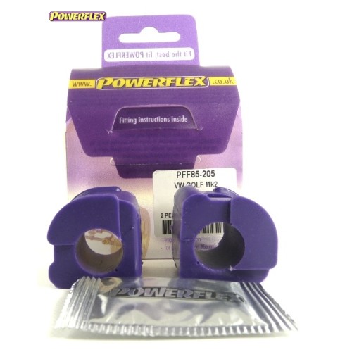 Posiz. n°3 - Qt. 2 - Powerflex per Volkswagen Corrado VR6 (1989-1995)  - PFF85-205 Boccola barra stabilizzatrice anteriore 18mm