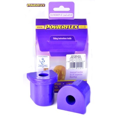 Posiz. n°2 - Qt. 2 - Powerflex per Volkswagen Caddy Mk1 14 (1985-1996)  - PFF85-213 Boccola posteriore braccio oscillante anteri