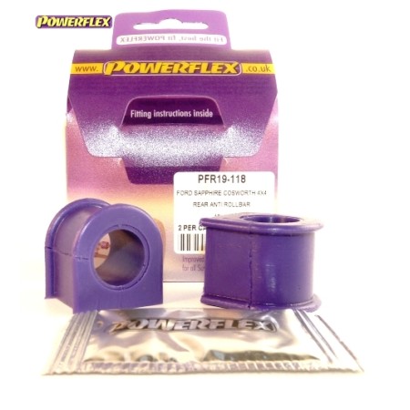 Posiz. n°7 - Qt. 2 - Powerflex per Ford Sierra 5 porte Cosworth 4WD (1990-1992)  - PFR19-118 Boccola barra stabilizzatrice poste