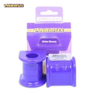 Posiz. n°19 - Qt. 2 - Powerflex per Ford Mustang (2015 -)  - PFR19-1719-22 Boccola barra stabilizzatrice posteriore 22mm