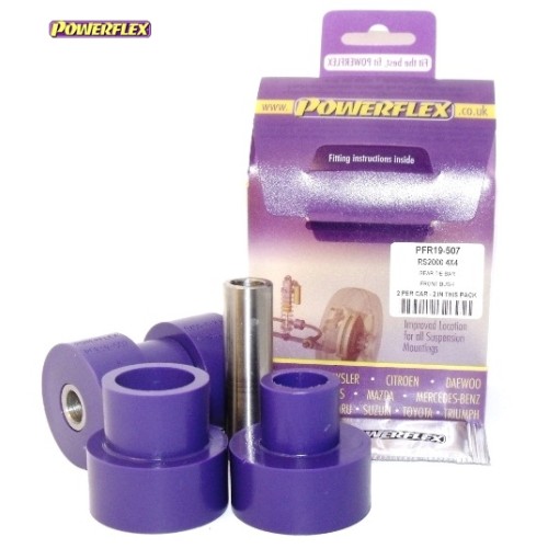 Posiz. n°7 - Qt. 2 - Powerflex per Ford Escort Mk5,6 RS2000 4X4 1992-96  - PFR19-507 Boccola anteriore tirante posteriore