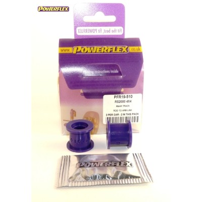 Posiz. n°10 - Qt. 2 - Powerflex per Ford Escort Mk5,6 RS2000 4X4 1992-96  - PFR19-510 Boccola da bielletta braccio a barra stabi