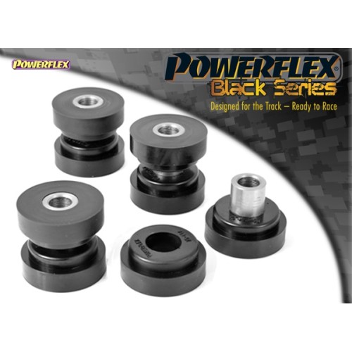 Posiz. n°14 - Qt. 4 - Powerflex per Rover 200 (1989 - 1995), 400 (1990-1995)  - PFR25-114BLK Boccola contro puntone posteriore