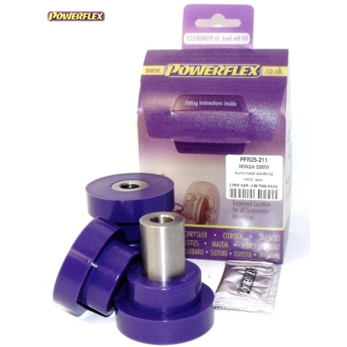 Posiz. n°11 - Qt. 2 - Powerflex per Honda S2000 (1999-2009)  - PFR25-211 Boccola anteriore forcella inferiore posteriore