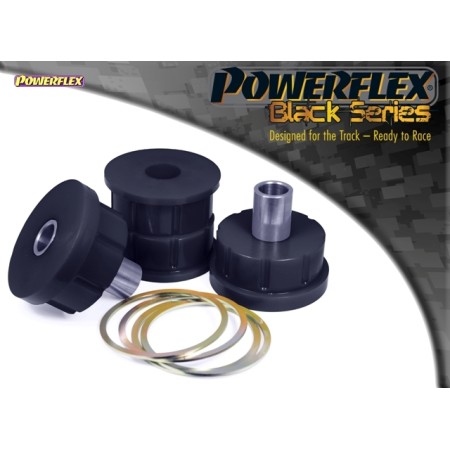 Posiz. n°30 - Qt. 2 - Powerflex per Audi A4 / S4 / RS4 A4 B8 Quattro (2008-2016) - PFR3-730BLK Boccola anteriore telaio posterio