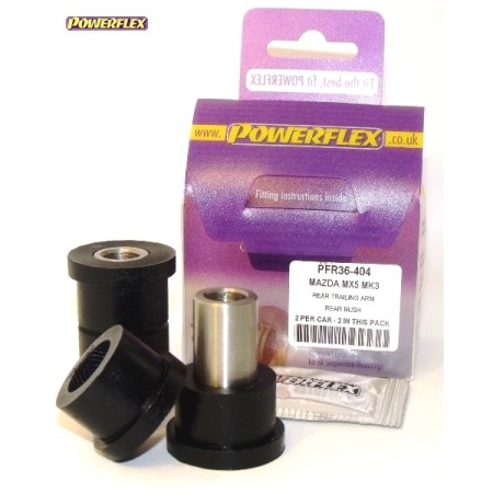 Posiz. n°4 - Qt. 2 - Powerflex per Mazda RX-8 (2003-2012)  - PFR36-404 Boccola posteriore braccio posteriore