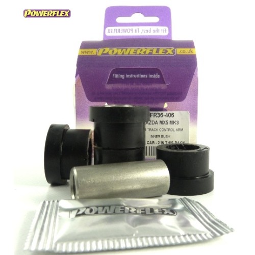 Posiz. n°6 - Qt. 2 - Powerflex per Mazda MX-5 Mk3 NC (2005-2015) - PFR36-406 Boccola interna puntone di reazione posteriore