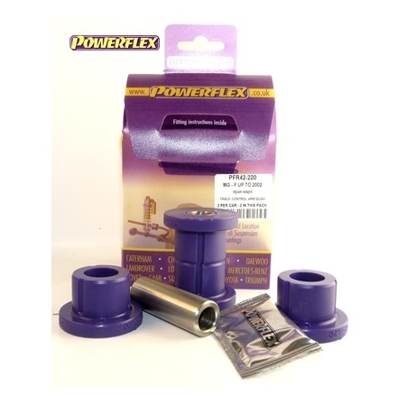 Posiz. n°5 - Qt. 2 - Powerflex per Rover MGF (1995 - 2002)  - PFR42-220 Boccola interna braccio inferiore posteriore