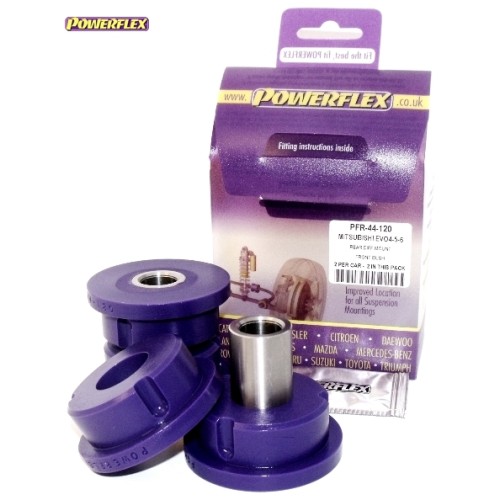 Posiz. n°14 - Qt. 2 - Powerflex per Mitsubishi Lancer Evolution IV, V & VI RS/GSR (1996 - 2001)  - PFR44-120 Boccola anteriore d