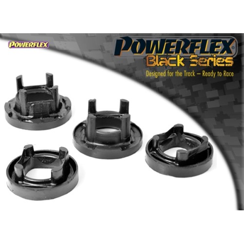 Posiz. n°19 - Qt. 2 - Powerflex per BMW Serie 1 E81, E82, E87 & E88 (2004-2013) - PFR5-419BLK Boccola anteriore telaio posterior