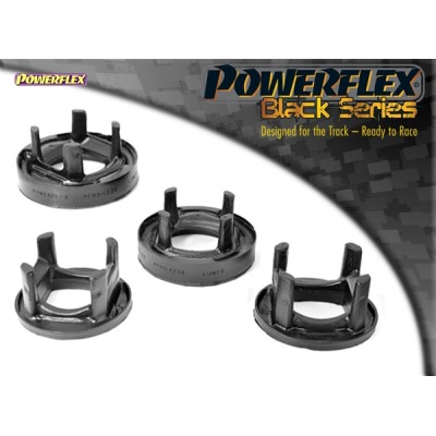 Posiz. n°20 - Qt. 2 - Powerflex per BMW Serie 1 E81, E82, E87 & E88 (2004-2013) - PFR5-423BLK Boccola posteriore telaio posterio