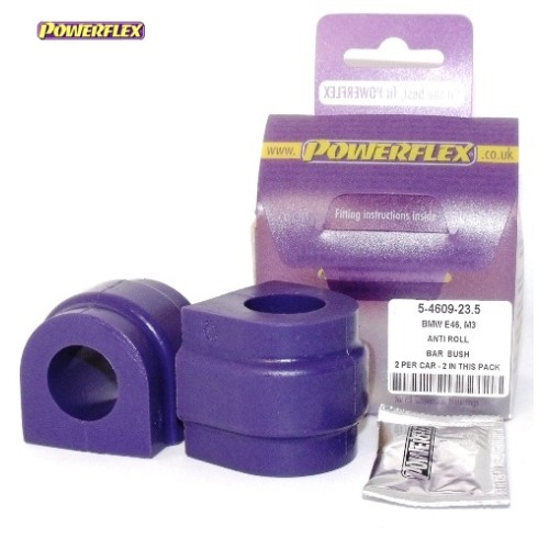 Posiz. n°5 - Qt. 2 - Powerflex per BMW Serie X X5 E53 (1999-2006) - PFR5-4609-23.5 Boccola barra stabilizzatrice posteriore 23.5