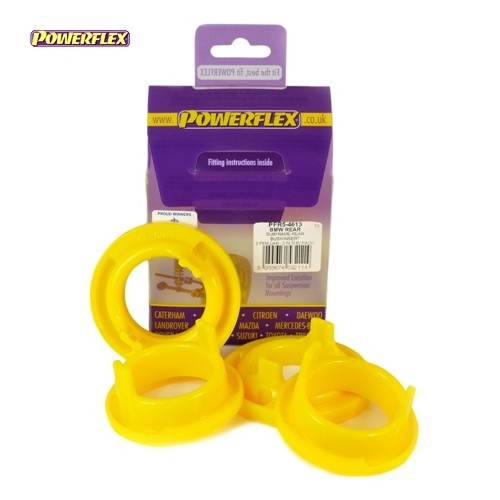 Posiz. n°11 - Qt. 2 - Powerflex per BMW Serie 3 E46 Berlina / Touring / Coupe / Cabrio (1999 - 2006) - PFR5-4613 Boccola posteri