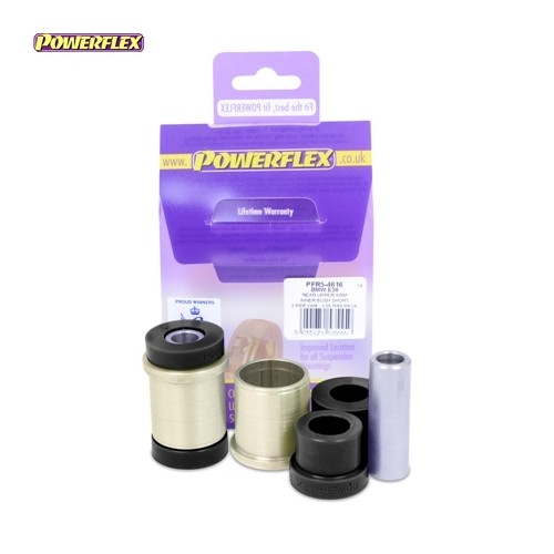 Posiz. n°19 - Qt. 2 - Powerflex per BMW Serie X X3 E83 (2003-2010) - PFR5-4616 Boccola interna forcella inferiore posteriore