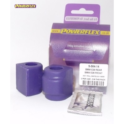 Posiz. n°4 - Qt. 2 - Powerflex per BMW Serie 5 E39 540 Touring (1996 - 2004) - PFR5-504-14 Boccola barra stabilizzatrice posteri