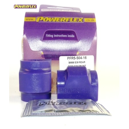 Posiz. n°6 - Qt. 2 - Powerflex per BMW Serie Z Z3 (1994 - 2002) - PFR5-504-16 Boccola barra stabilizzatrice posteriore 16mm