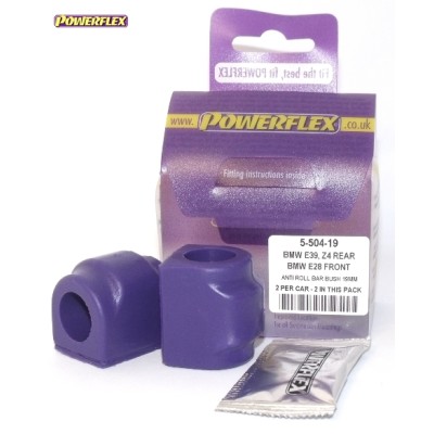 Posiz. n°5 - Qt. 2 - Powerflex per BMW Serie 3 E36 incl. M3 (1990 - 1998) - PFR5-504-19 Boccola barra stabilizzatrice posteriore