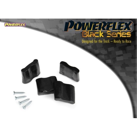 Posiz. n°4 - Qt. 1 - Powerflex per Peugeot 306  - PFR50-300BLK Boccola ponte posteriore