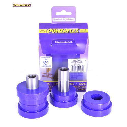 Posiz. n°14 - Qt. 2 - Powerflex per Peugeot 206 (1998 - 2006)  - PFR50-414 Boccola esterna barra stabilizzatrice posteriore