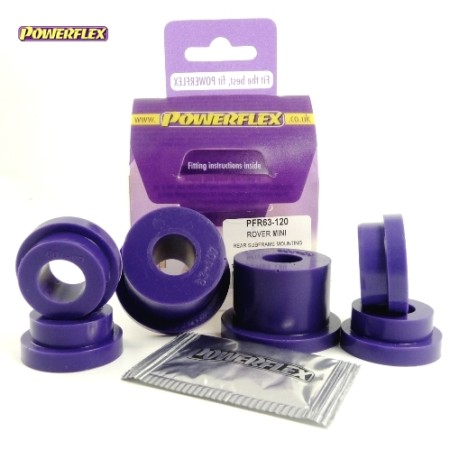 Posiz. n°x - Qt. 1 - Powerflex per Rover Mini (1959 - 2000)  - PFR63-120 Boccola telaio posteriore - kit (dal 1976)