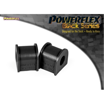 Posiz. n°12 - Qt. 2 - Powerflex per Rover 200 (1989 - 1995), 400 (1990-1995)  - PFR63-407-15BLK Boccola barra stabilizzatrice po