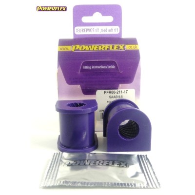 Posiz. n°11 - Qt. 2 - Powerflex per Saab 9-5 YS3E (1998-2010)   - PFR66-211-17 Boccola barra stabilizzatrice posteriore 17mm
