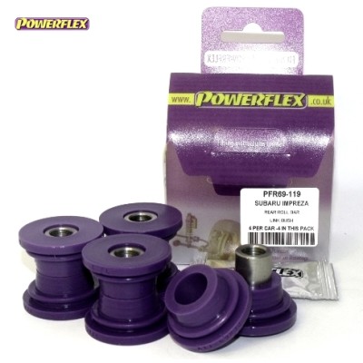 Posiz. n°10 - Qt. 4 - Powerflex per Subaru Forester SF (1997 - 2002)  - PFR69-119 Boccola tirante barra stabilizzatrice posterio