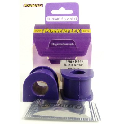 Posiz. n°9 - Qt. 2 - Powerflex per Subaru Impreza Turbo inc. WRX & STi GD,GG (2000 - 2007)  - PFR69-305-19 Boccola barra stabili