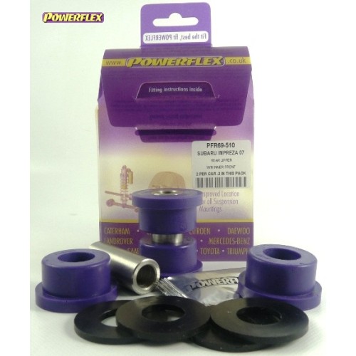 Posiz. n°10 - Qt. 2 - Powerflex per Toyota GT86 (2012  )  - PFR69-510 Boccola interna anteriore braccio superiore posteriore