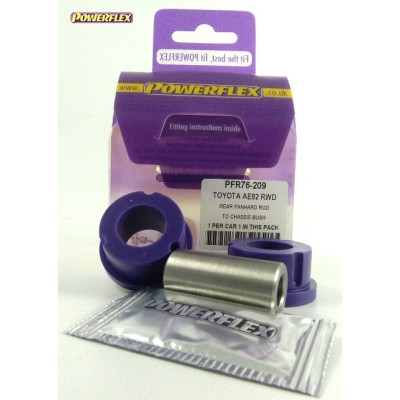 Posiz. n°10 - Qt. 1 - Powerflex per Toyota Corolla AE86 RWD  - PFR76-209 Boccola barra Panhard ad telaio posteriore