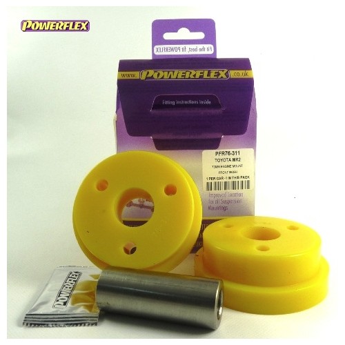 Posiz. n°8 - Qt. 1 - Powerflex per Toyota MR2 SW20 REV 1 (1989-1991)  - PFR76-311 Boccola anteriore supporto motore posteriore 7