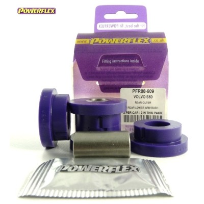 Posiz. n°9 - Qt. 2 - Powerflex per Volvo S60 AWD (2001-2009)  - PFR88-609 Boccola esterno braccio esterno inferiore posteriore