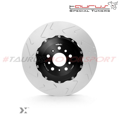 MMR30-1002R MMX Performance Dischi sportivi posteriori flottanti 370x24mm BMW Serie 2 F87 M2, 3 F80 M3, 4 F82/F83 M4 forgiate bi