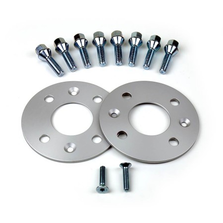 Coppia distanziali da 5mm CON bullone conico adatto a cerchi Originali per Dacia Sandero / Stepway Type DJF 2021-