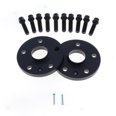 Coppia distanziali da 12mm CON bullone conico adatto a cerchi Aftermarket per Audi S2 Type 89Q 1990-1995